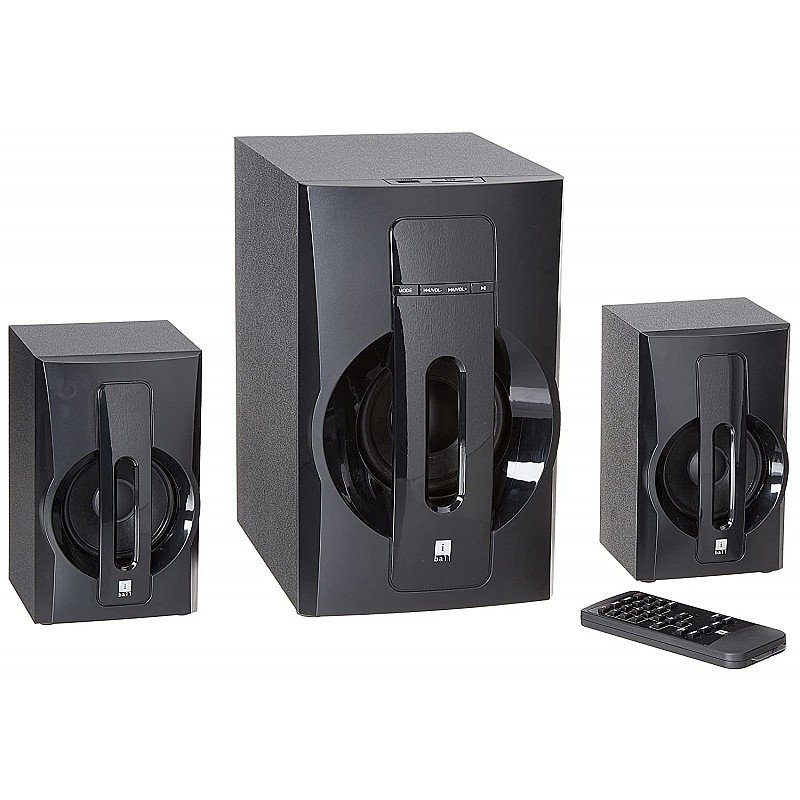 iBall Tarang Lion BT 2.1 Channel Multimedia Speakers (Black)