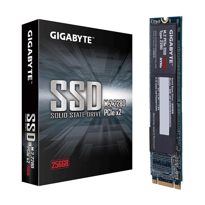 Gigabyte M.2 PCIe 256GB SSD (GP-GSM2NE8256GNTD) SSD 