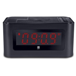 iBall Sound Clock Bluetooth Portable Speaker with Digital Clock and Alarm-
