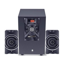 iBall SoundKing i3-2.1 Multimedia Speaker, Black 