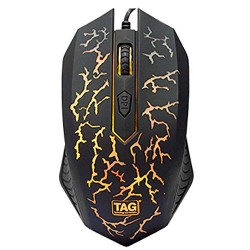 TAG GAMERZ Gaming Mouse G5 with RGB Light Effect and Adjustable Upto 1600 DPI ~