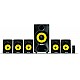 Philips Heart Beat SPA-3800B 5.1 Channel Home Theater System (Black/Yellow)-