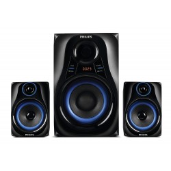 Philips Dhoom MMS2580B/94 Home Theater System (Blue)-