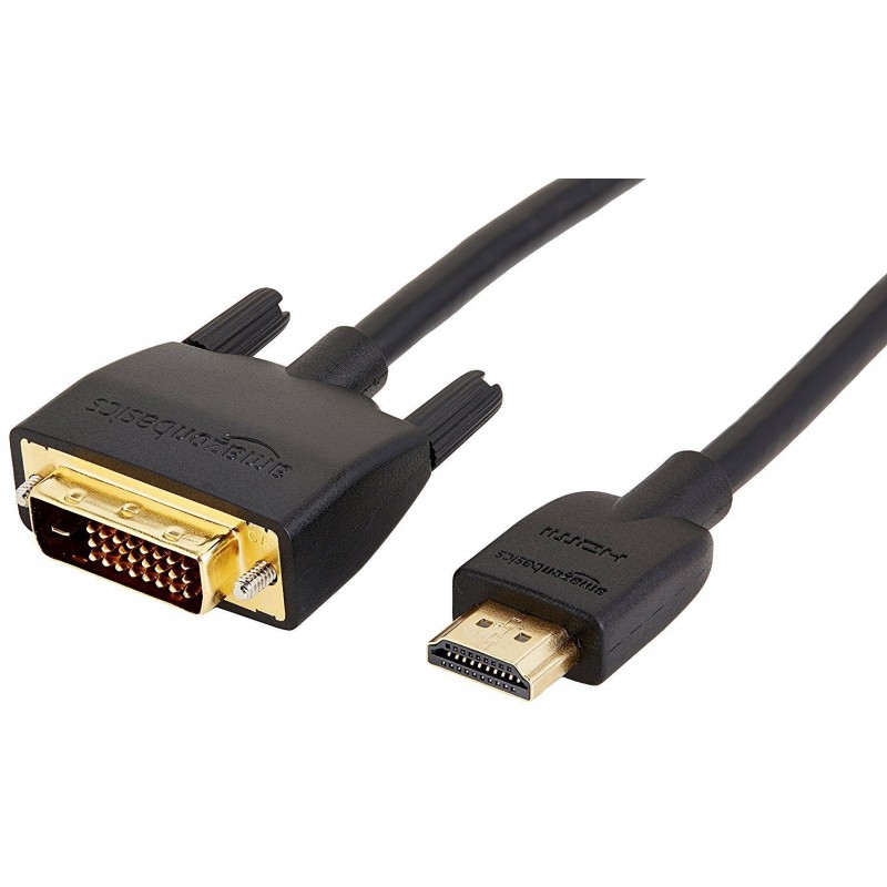 Airtree HDMI Input to DVI Output (Not VGA) Adapter Cable, 3 Feet,Black