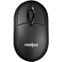 Frontech Optical Mouse MS-0011 Wired Optical Mouse  (USB 2.0, Black)