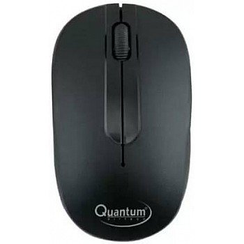 Quantum QHM 271 WIRELESS MOUSE Wireless Optical Mouse with Bluetooth  (Black)