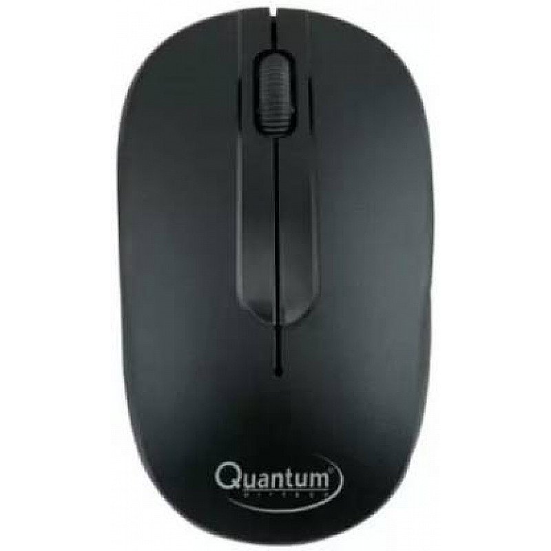 Quantum QHM 271 WIRELESS MOUSE Wireless Optical Mouse with Bluetooth  (Black)