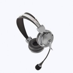 Quantum QHM862 USB STEREO WITH MIC Wired Headset  (Multicolor, On the Ear)- 