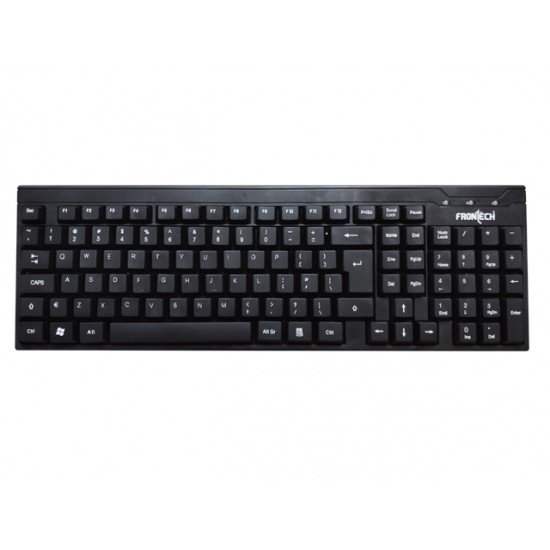Frontech keyboard Black USB KB-0002