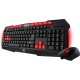 GAMDIAS ARES-GKC 100 Gaming Membrane Keyboard and Mouse