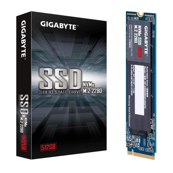 Gigabyte m.2 pcle ssd 512 gb- 