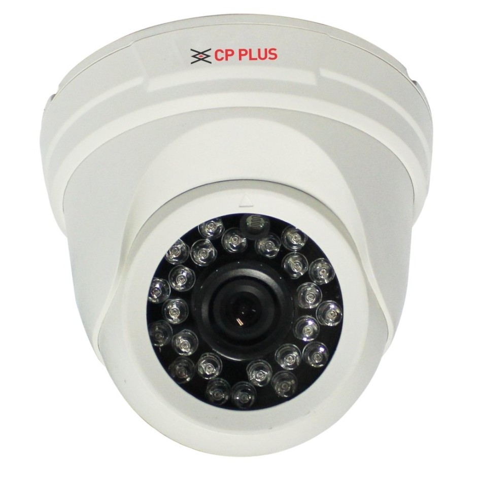 CP PLUS CP-VCG-D13L2-1.3 MP HDCVI Night Vision Dome Camera with 20M of IR Range