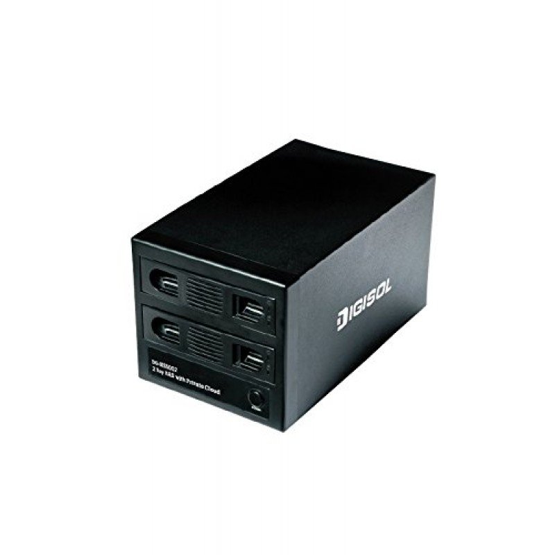 Digisol DG-NS5002 2 Bay Network Attached Storage with Private Cloud