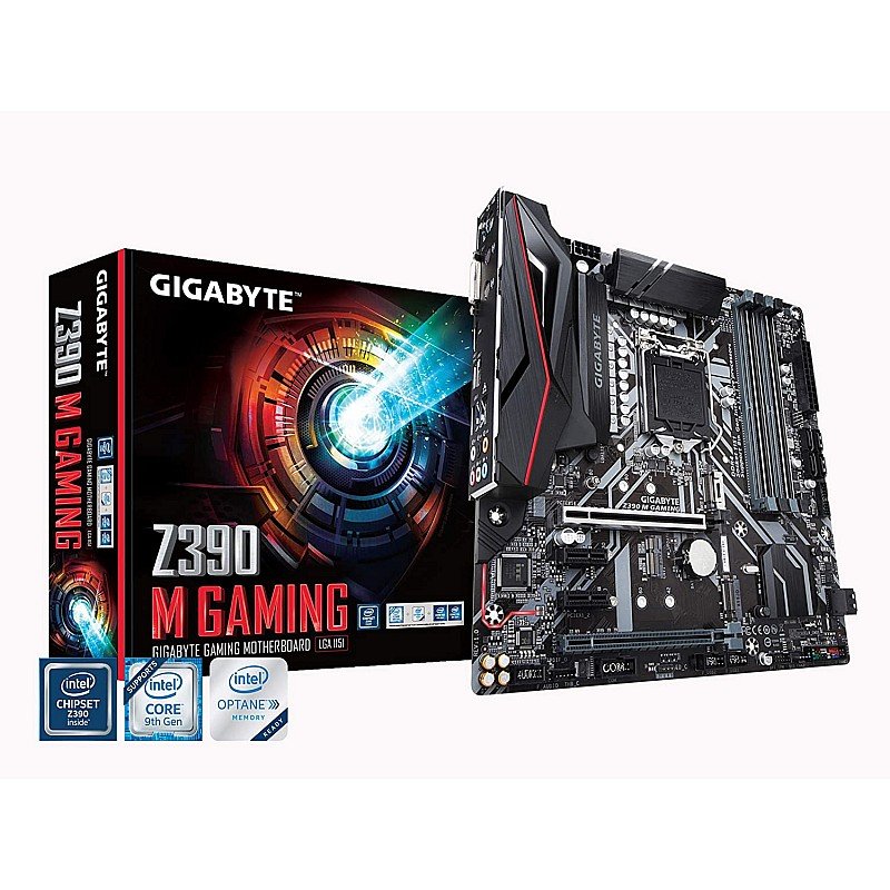 GIGABYTE Z390 M Gaming (Intel LGA1151/Z390/Micro ATX/M.2/Realtek ALC892/Intel GbE LAN/HDMI/Motherboards)