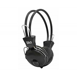 Tag Multimedia Headphone with Mic 470 (Dual - 3.5MM jack for Headphone and mic)