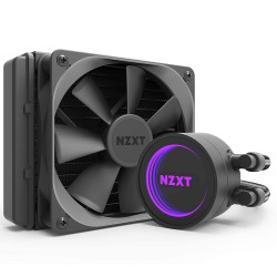 NZXT Kraken M22 CAM Powered 120 mm RGB AIO Liquid Cooler with AER P Radiator-Optimized Fan- ~