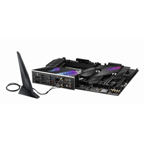 ASUS ROG Strix Z490-E Gaming LGA 1200 DDR4 (4600 O.C.) ATX Motherboard with 2X M.2 Slot WiFi 6 2.5Gb Ethernet and AI Overclocking Cooling ASUS ROG Strix Z490-E Gaming LGA 1200 DDR4 (4600 O.C.) ATX Motherboard with 2X M.2 Slot WiFi 6 2.5Gb Ethernet and AI Overclocking Cooling