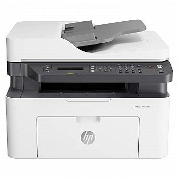 HP MFP 138fnw Multi-function WiFi Monochrome Laser Printer White, Grey