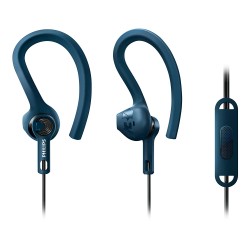 Philips ActionFit Sports Headphones with mic SHQ1405BL (Blue)-