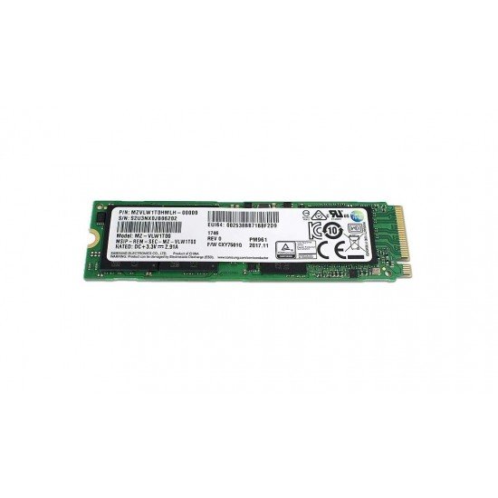 Samsung MZVLW256HEHP PM961 256GB M.2 NVMe PCIe Internal SSD - OEM-