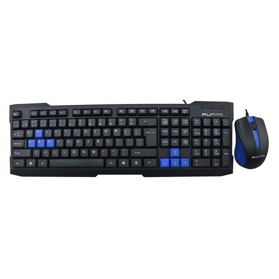 Punta P-KB515 USB Wired Keyboard Mouse Combo- 