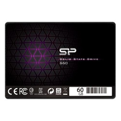Silicon Power 60GB SSD S60 MLC High Endurance SATA III 2.5" 7mm (0.28") SSD (SP060GBSS3S60S25AE)