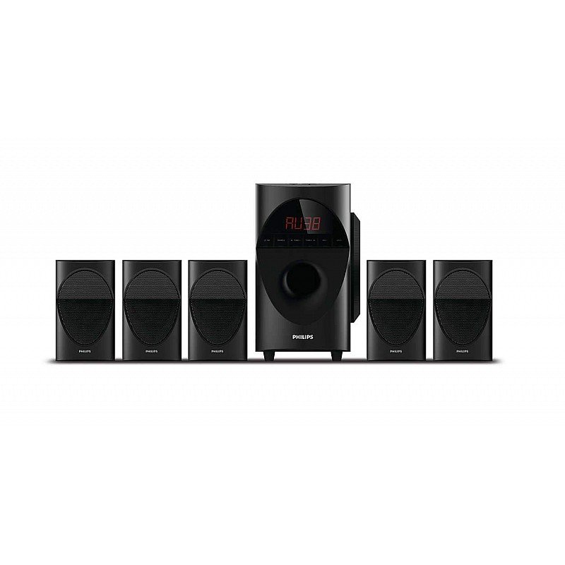 Philips in-SPA 5190B/94 Multimedia Speaker System (Black)-