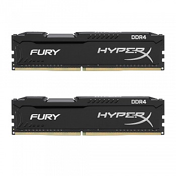 HyperX Fury 2666MHz DDR4 Non-ECC CL15 DIMM 16 DDR4 2400 MT/s PC4-19200 Desktop Ram