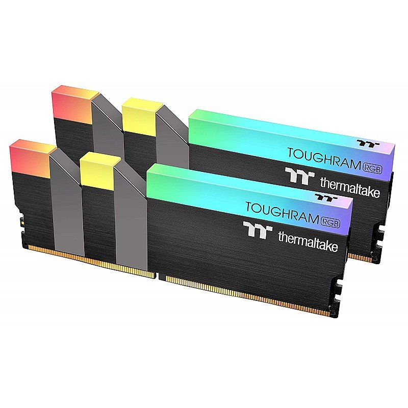 Thermaltake TOUGHRAM RGB 16GB (8GB x 2) 3000 MHz DDR4 Desktop Gaming Memory (R009D408GX2-3000C16B)