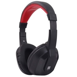 IBall Musi Tap Wireless Bluetooth Headphone with Micro SD Slot FM and AUX (Black/Red)