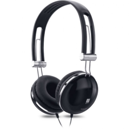 iBall Hip-Hop Headphones (Black)-