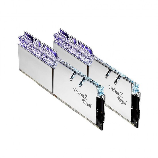 G.SKILL Trident Z Royal Series 16GB (2 x 8GB) 288-Pin RGB DDR4 SDRAM DDR4 3000 F4-3000C16D-16GTRS for Ryzen and Intel- 