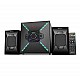 Zebronics Square 2-BT RUCF 2.1 Stylish Multimedia Speaker (Black)