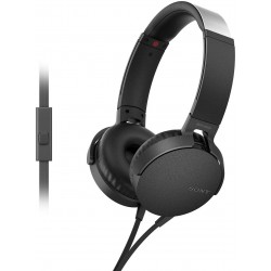 Sony MDR-XB550AP Wired Extra Bass On-Ear Headphones (Black)