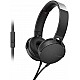 Sony MDR-XB550AP Wired Extra Bass On-Ear Headphones (Black)