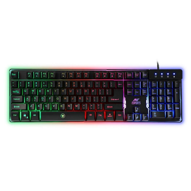 Ant Esports MK 700 Pro Backlit Rainbow Color Gaming Keyboard