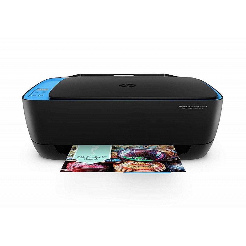 HP DeskJet 4729 All-in-One Ultra Ink Advantage Wireless Colour Printer with Voice-Activated Printing (Works with Alexa & Google Assistant)-