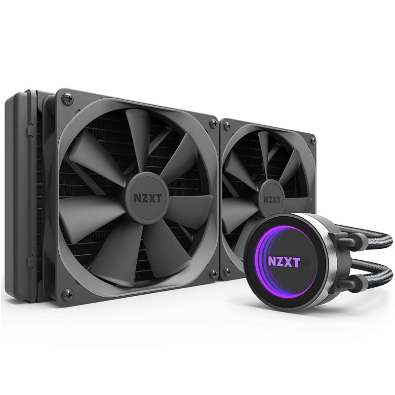 NZXT Kraken X62 CAM Powered 280 mm RGB AIO Liquid Cooler with AER P Radiator