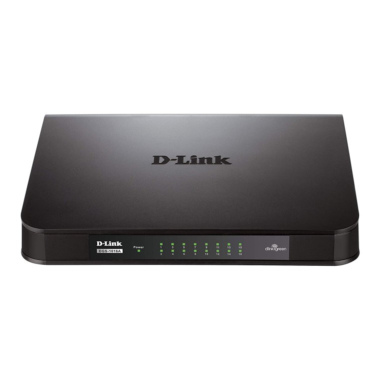 D-Link DGS-1016A 16-Port Gigabit Unmanaged Switch