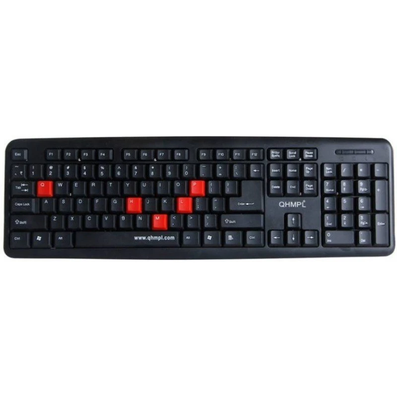 QHMPL qhm7403w Wired USB Laptop Keyboard (Black) QHMPL qhm7403w Wired USB Laptop Keyboard (Black)