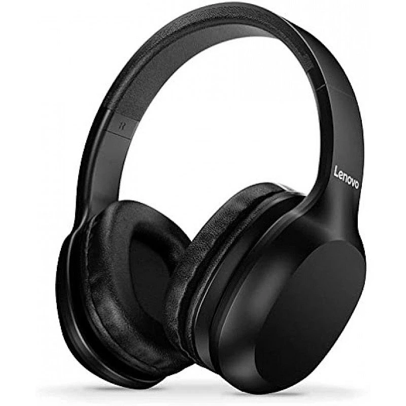 Lenovo HD100 Wireless Bluetooth Headphone BT 5.0 Noise isolation (Black) Lenovo HD100 Wireless Bluetooth Headphone BT 5.0 Noise isolation (Black)