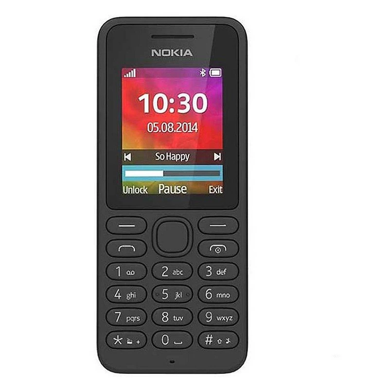 Nokia 130 Dual Sim Black Mobile With Battery and Charger Nokia 130 Dual Sim Black Mobile With Battery and Charger