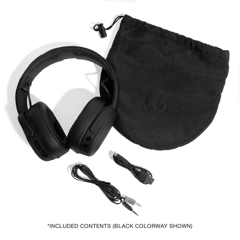 Skullcandy Crusher Wireless Over-Ear Headphone with Mic Gray Skullcandy Crusher Wireless Over-Ear Headphone with Mic Gray