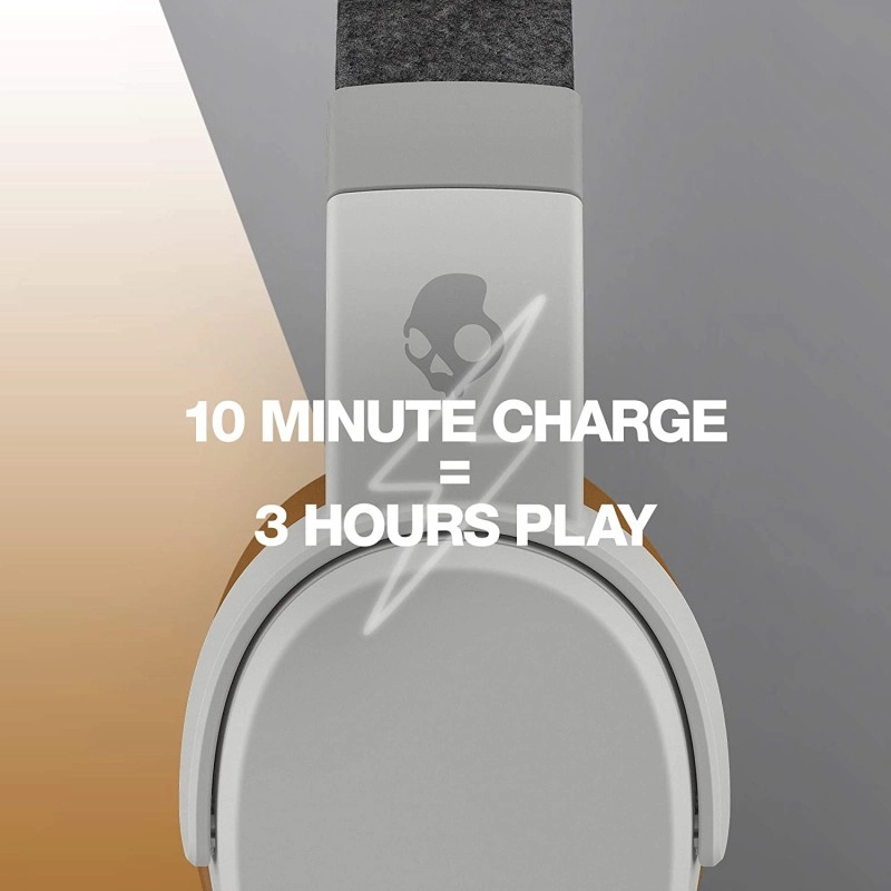 Skullcandy Crusher Wireless Over-Ear Headphone with Mic Gray Skullcandy Crusher Wireless Over-Ear Headphone with Mic Gray