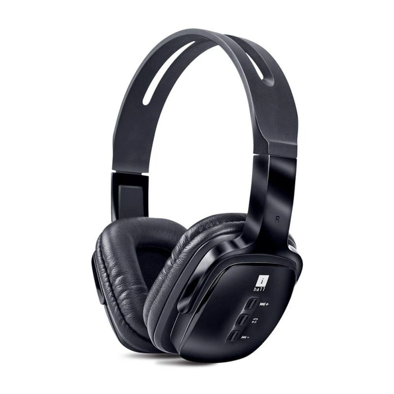 iBall Pulse BT4 Wireless Headset with Mic, Designed for Powerful Bass, Black iBall Pulse BT4 Wireless Headset with Mic, Designed for Powerful Bass, Black