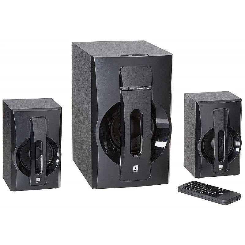 iBall Tarang Lion BT 2.1 Channel Multimedia Speakers (Black) iBall Tarang Lion BT 2.1 Channel Multimedia Speakers (Black)