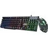 Intex Gaming KB & Mouse Combo-400 Black USB Wired Desktop Keyboard- Intex Gaming KB & Mouse Combo-400 Black USB Wired Desktop Keyboard-
