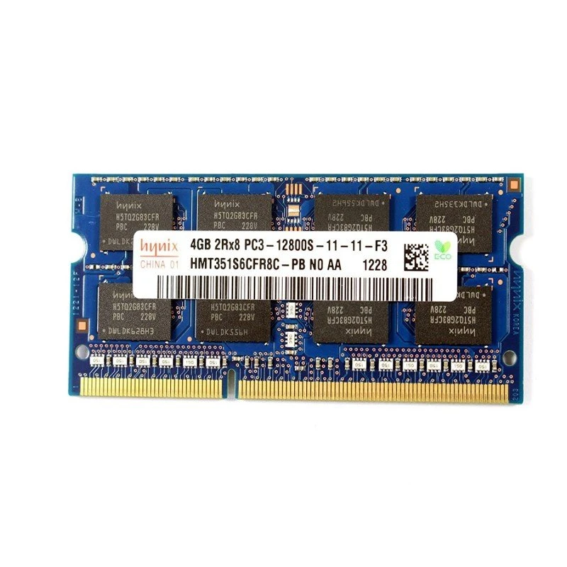 Hynix HMT351S6CFR8C-PB 4GB PC3-12800S DDR3 1600MHz non-ECC Unbuffered Memory Hynix HMT351S6CFR8C-PB 4GB PC3-12800S DDR3 1600MHz non-ECC Unbuffered Memory