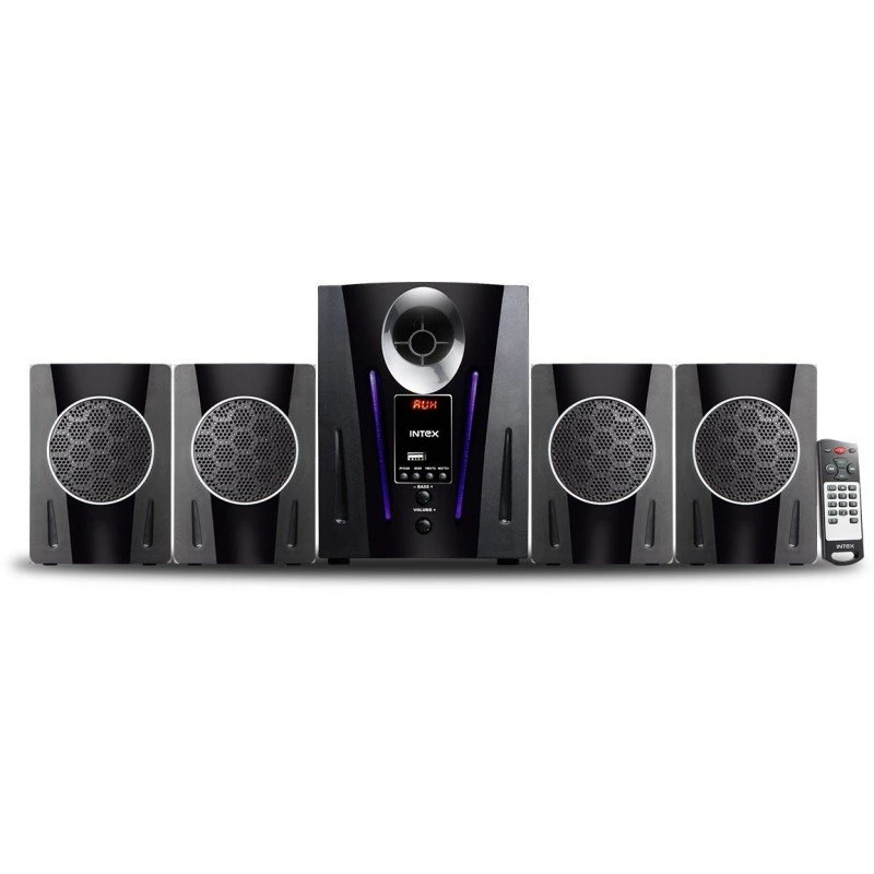 Intex IT-2650 Digi Plus FMUB 4.1 Multimedia Speaker with Bluetooth/USB/FM/AUX- Intex IT-2650 Digi Plus FMUB 4.1 Multimedia Speaker with Bluetooth/USB/FM/AUX-