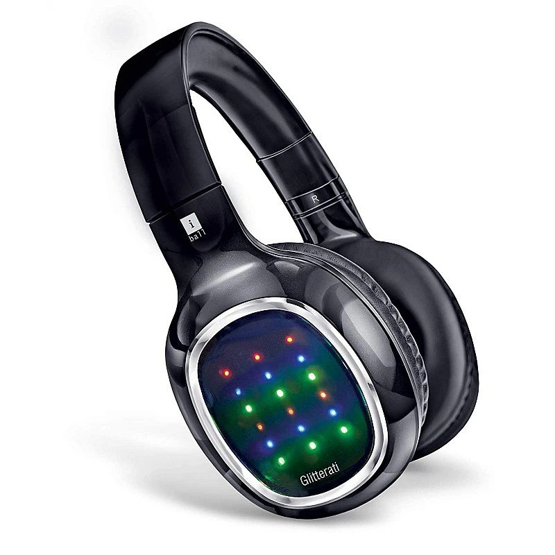 IBall Glitterati Bluetooth Headset with LED(Black) IBall Glitterati Bluetooth Headset with LED(Black)